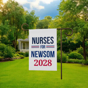 Nurses for Newsom 2028 Flag