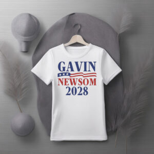 Official Gavin Newsom 2025 T-Shirt