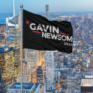 Presidential Election Banner, Gavin Newsom 2028 Presidential Election Flag