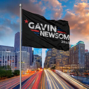 Presidential Election Banner, Gavin Newsom 2028 Presidential Election Flag