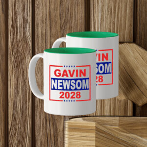 Presidential Election Political Campaign Coffee Cup, Gavin Newsom 2028 Mug