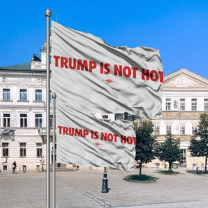 Trump Is Not Hot Flag
