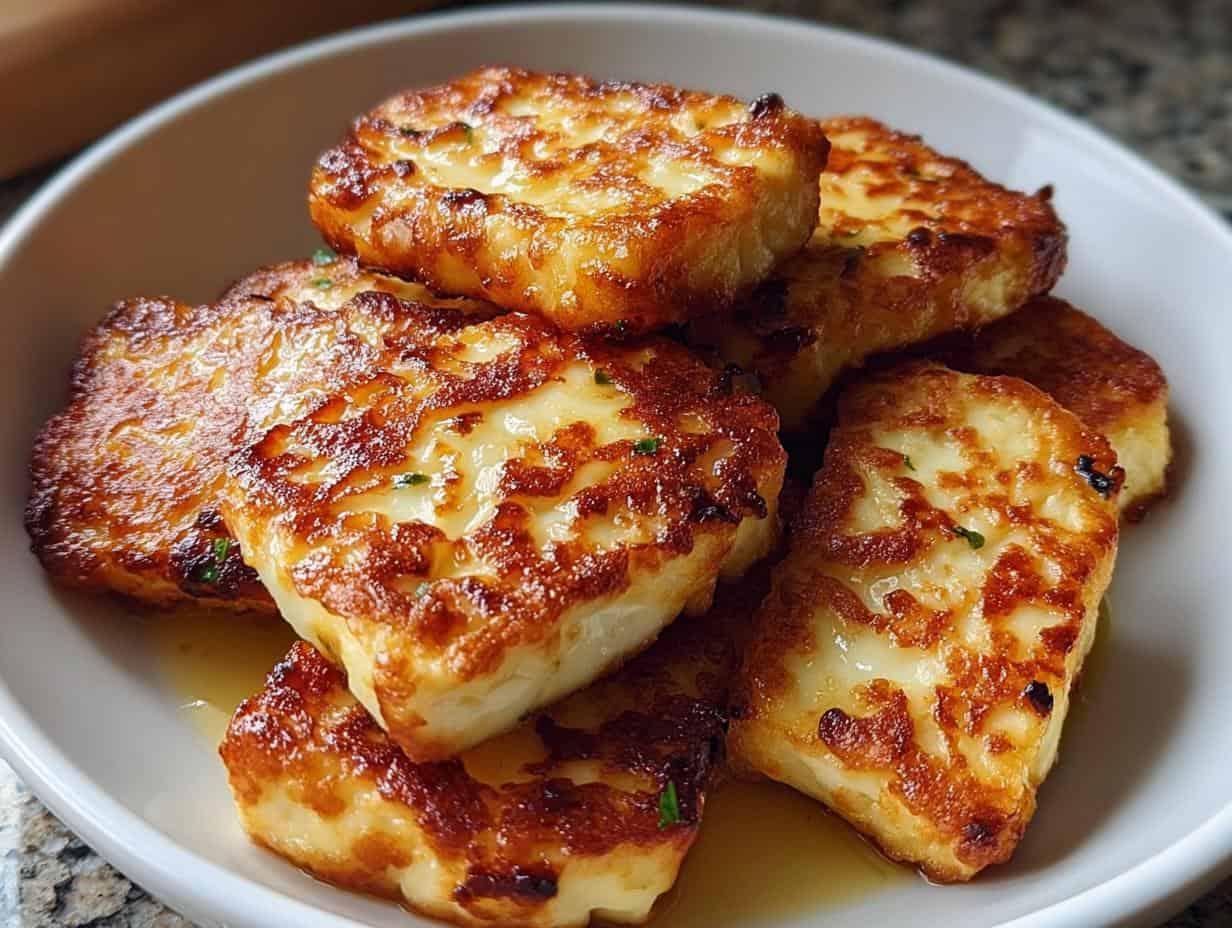 Air-Fried Halloumi