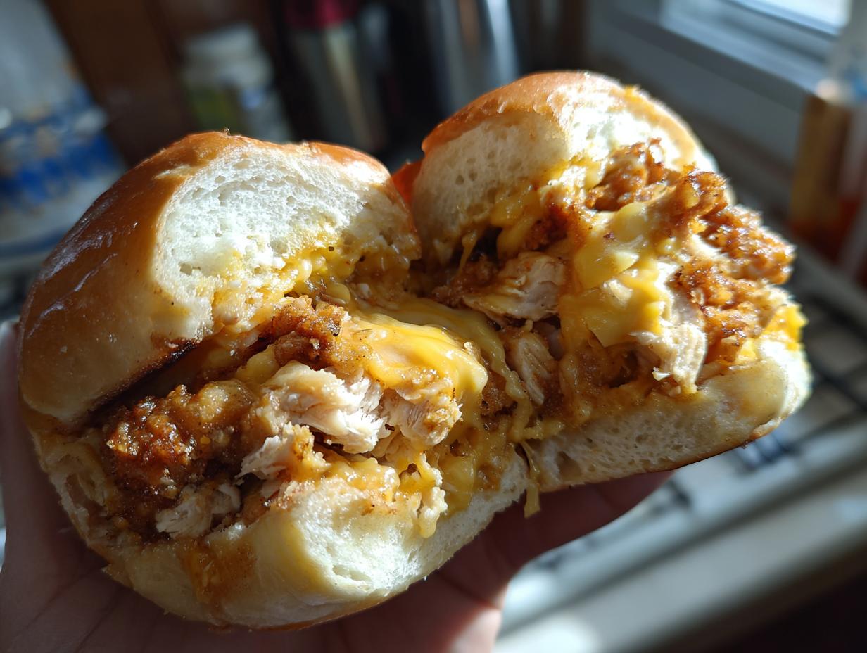 Cheesy Dynamite Chicken Buns