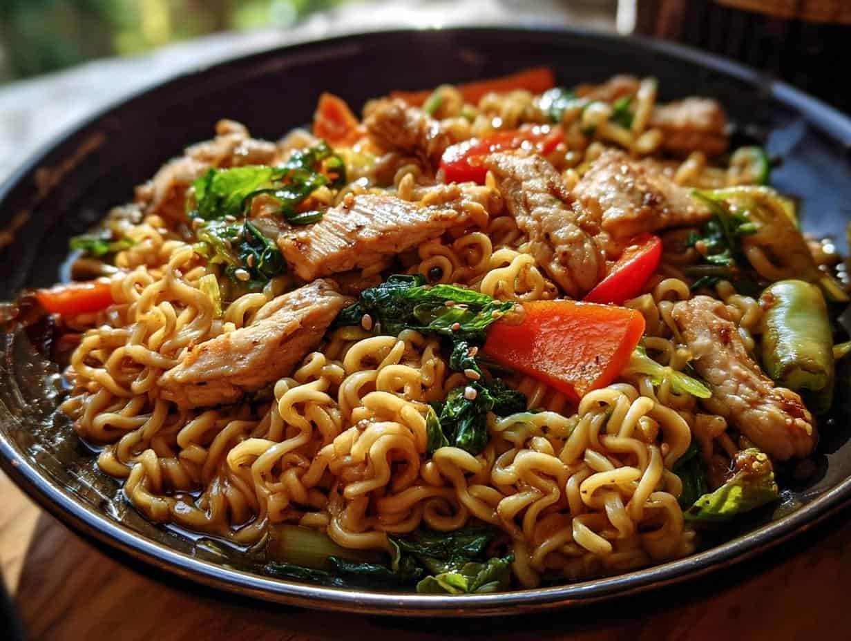 Chicken Ramen Stir Fry