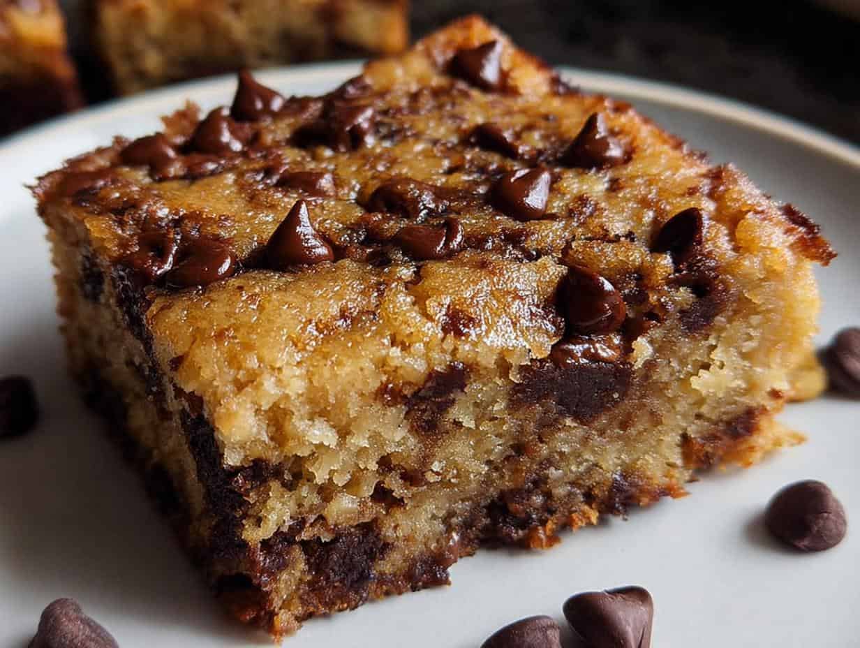 Chocolate Chip Banana Bars