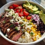 Cilantro Lime Steak Bowls