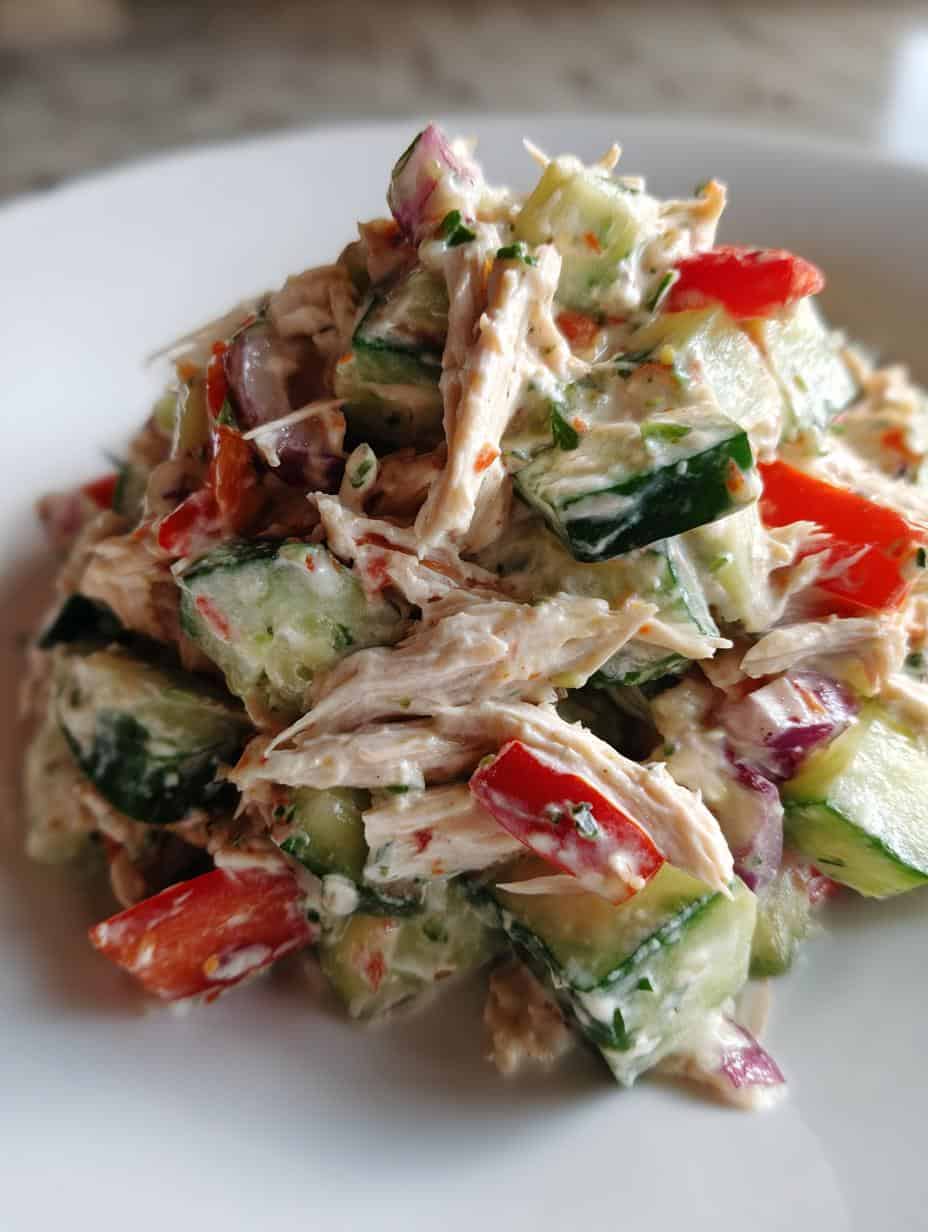 Cucumber Chicken Salad - detail 2
