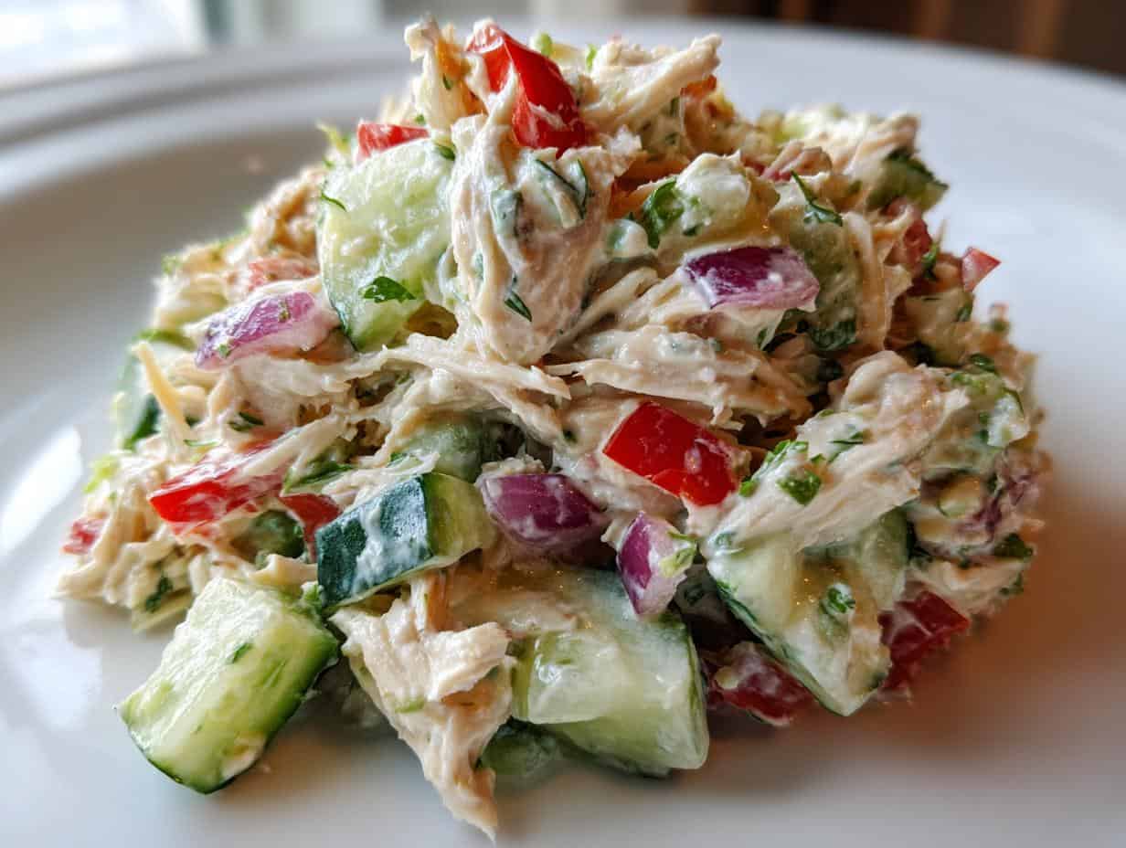 Cucumber Chicken Salad