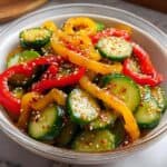 Cucumber Sweet Pepper Salad: 10-Minute Tasty Treat 6 Cucumber Sweet Pepper Salad