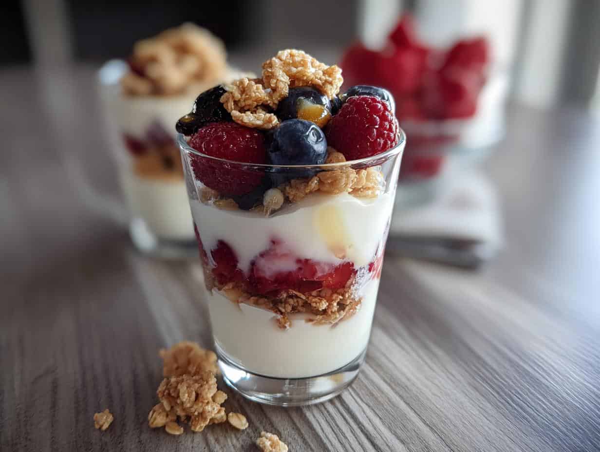 Fruity Yogurt Parfaits: 5-Minute Healthy Delight - Fruity Yogurt Parfaits - additional detail