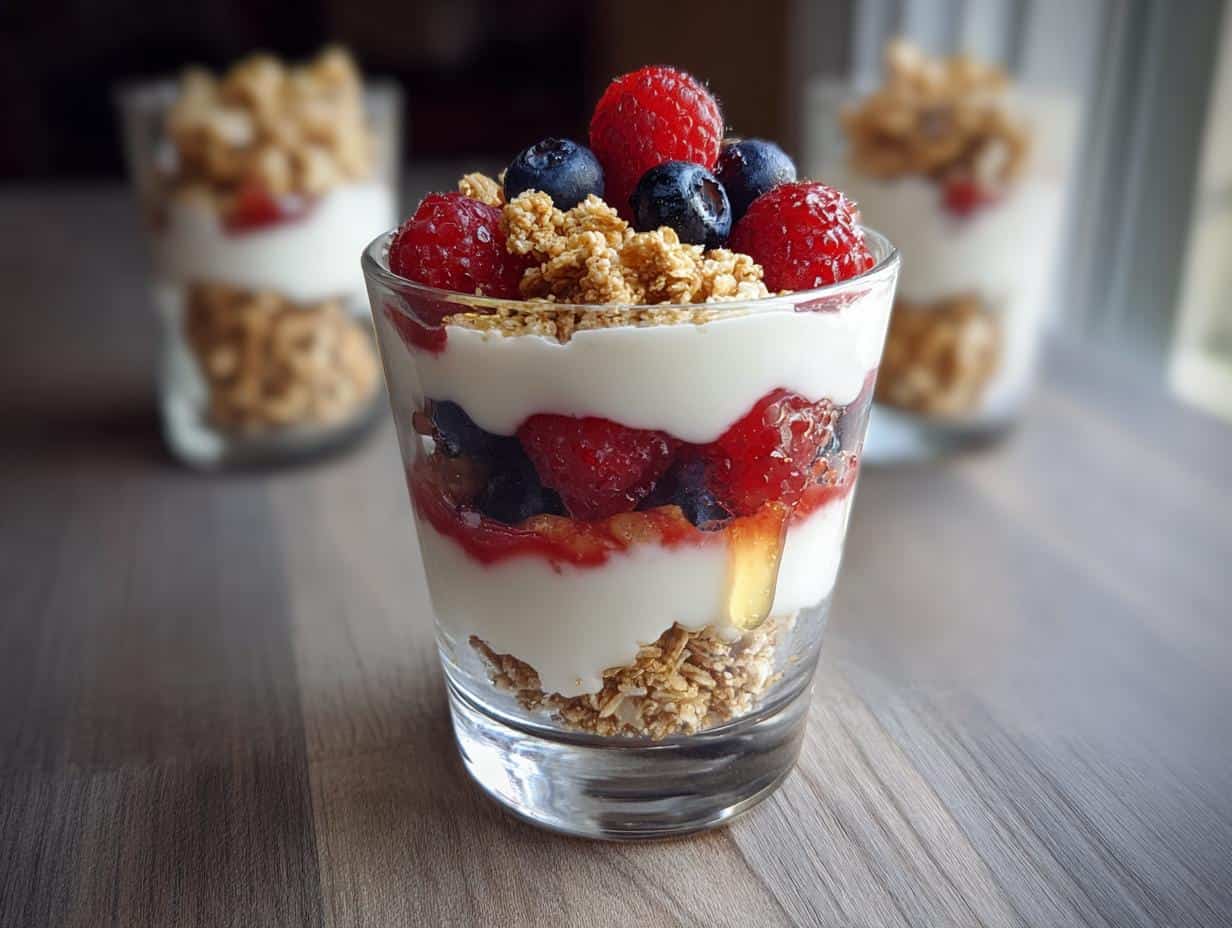 Fruity Yogurt Parfaits: 5-Minute Healthy Delight - Fruity Yogurt Parfaits - additional detail