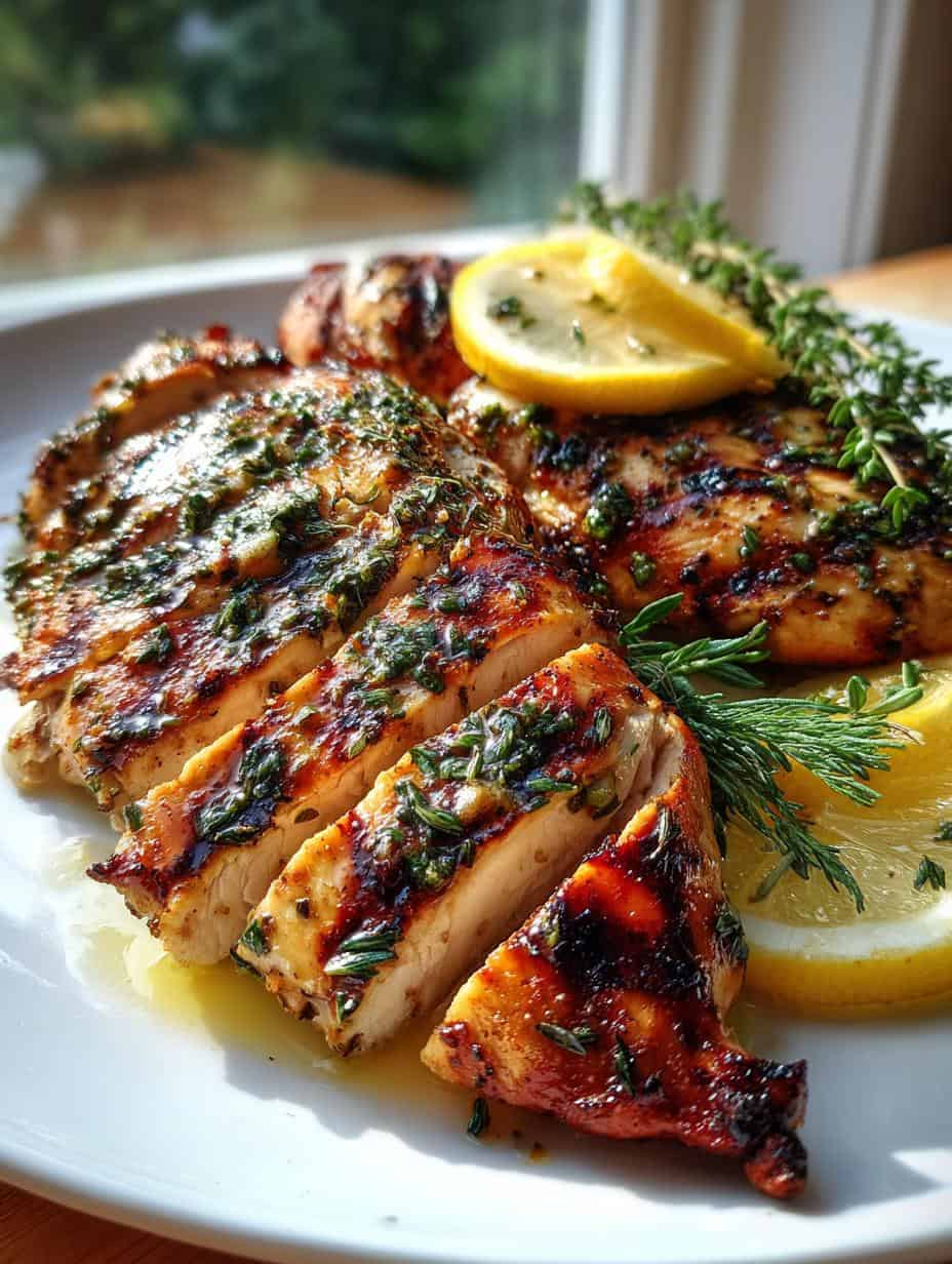 Lemon Herb Grilled Chicken - detail 1