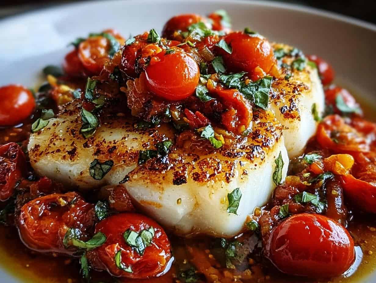 Mediterranean Cod Tomato Basil