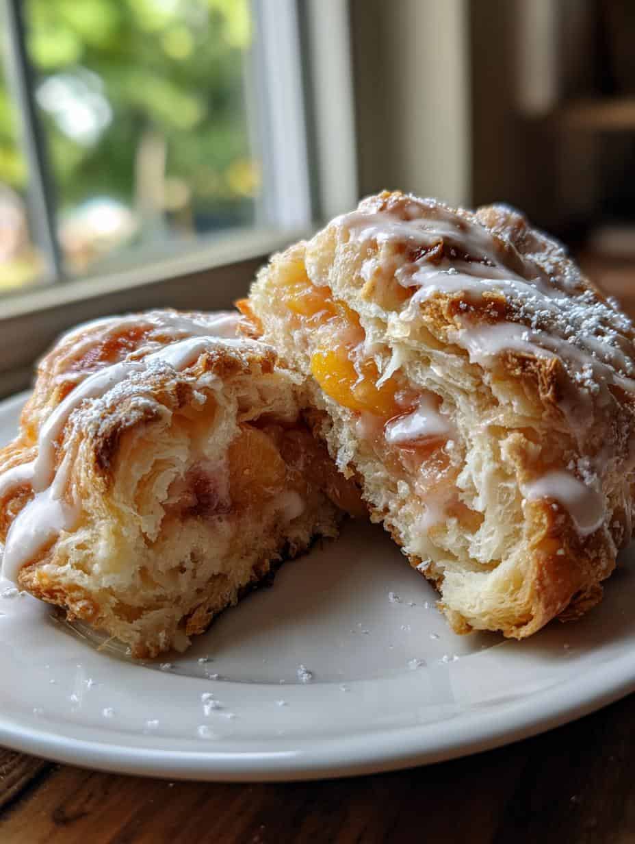 Peach Pie Cruffins - detail 1