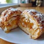 Peach Pie Cruffins