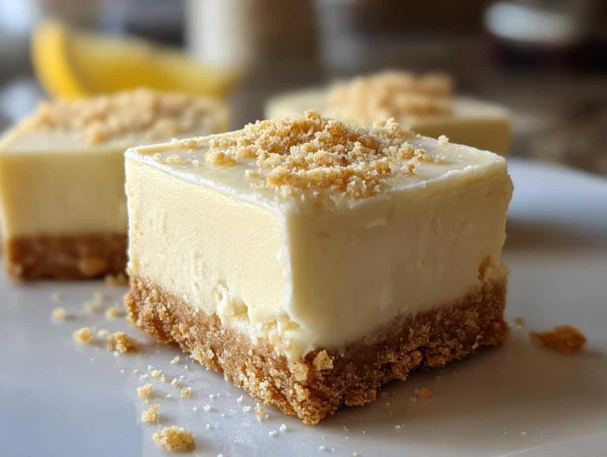 Rich Creamy Cheesecake Fudge: 6 Easy Squares - Rich Creamy Cheesecake Fudge - additional detail