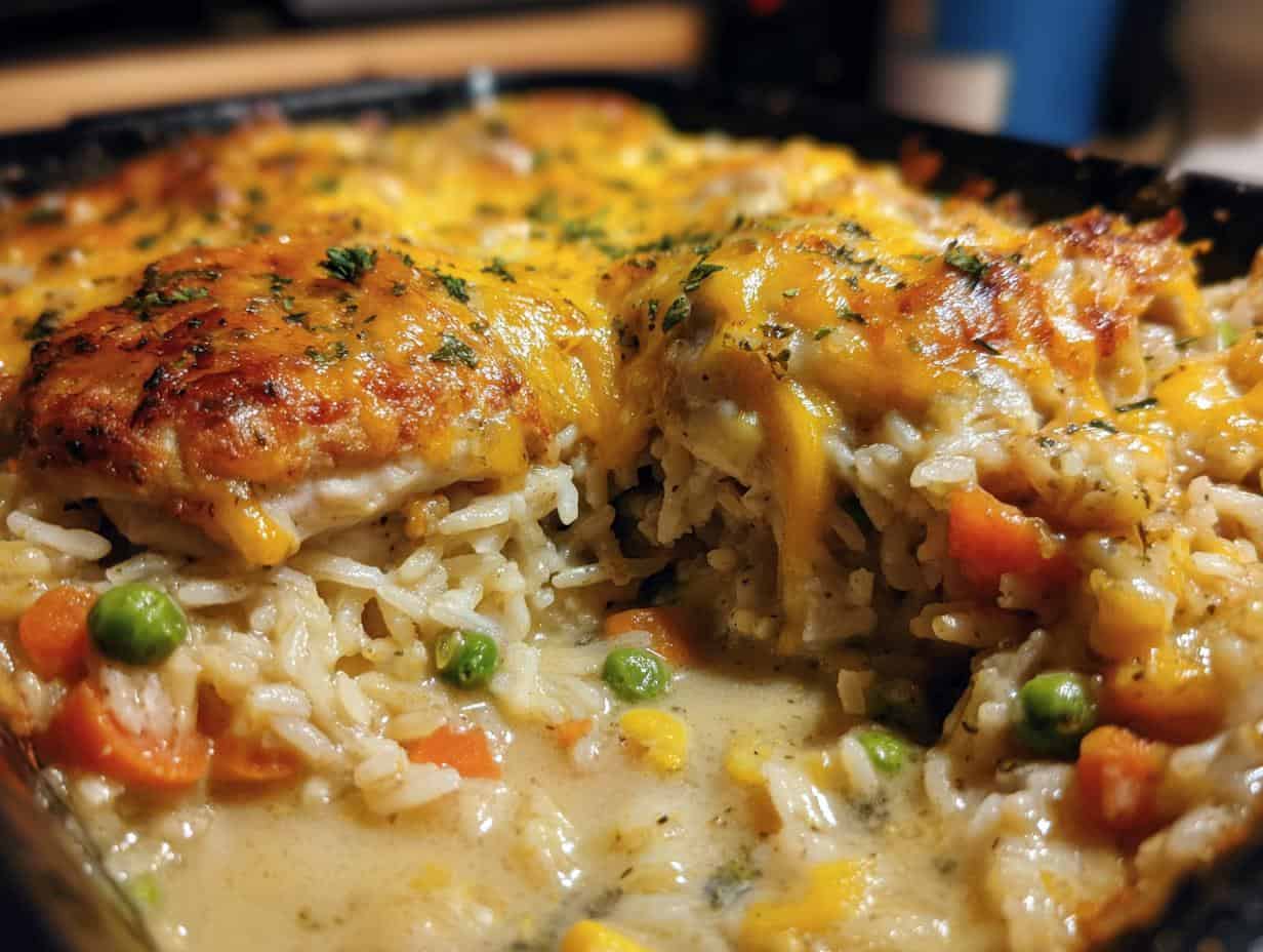 Slow Cooker Chicken and Rice