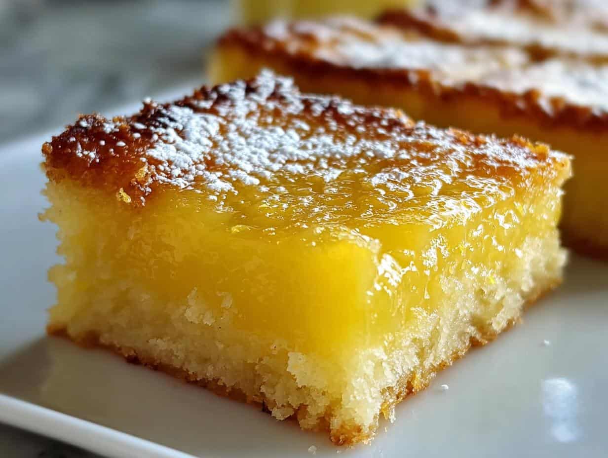 Two Ingredient Lemon Bars
