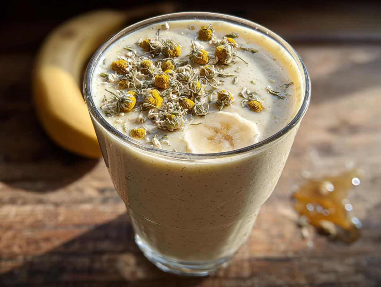 Perfect Banana Chamomile Tea Smoothie Delight - Banana Chamomile Tea Smoothie - additional detail