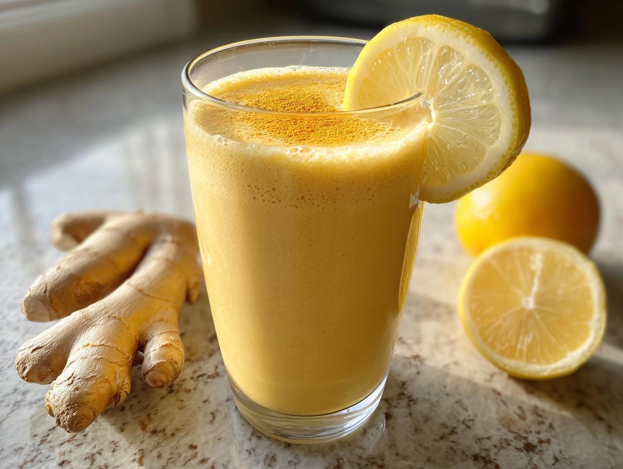 Banana Lemon Ginger Turmeric