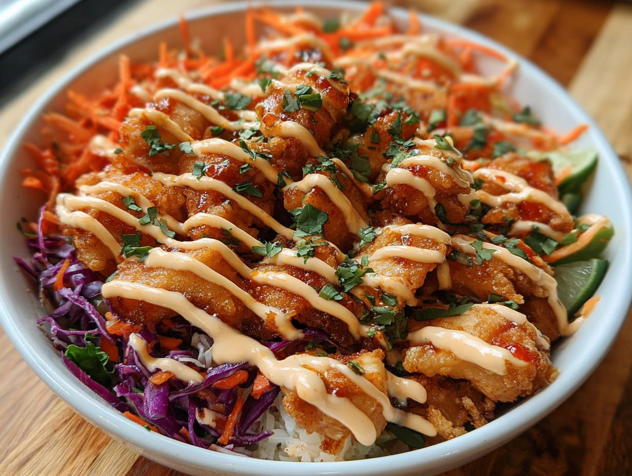 Bang Bang Chicken Bowl: Unforgettable Flavor in 30 Mins - Bang Bang Chicken Bowl - additional detail