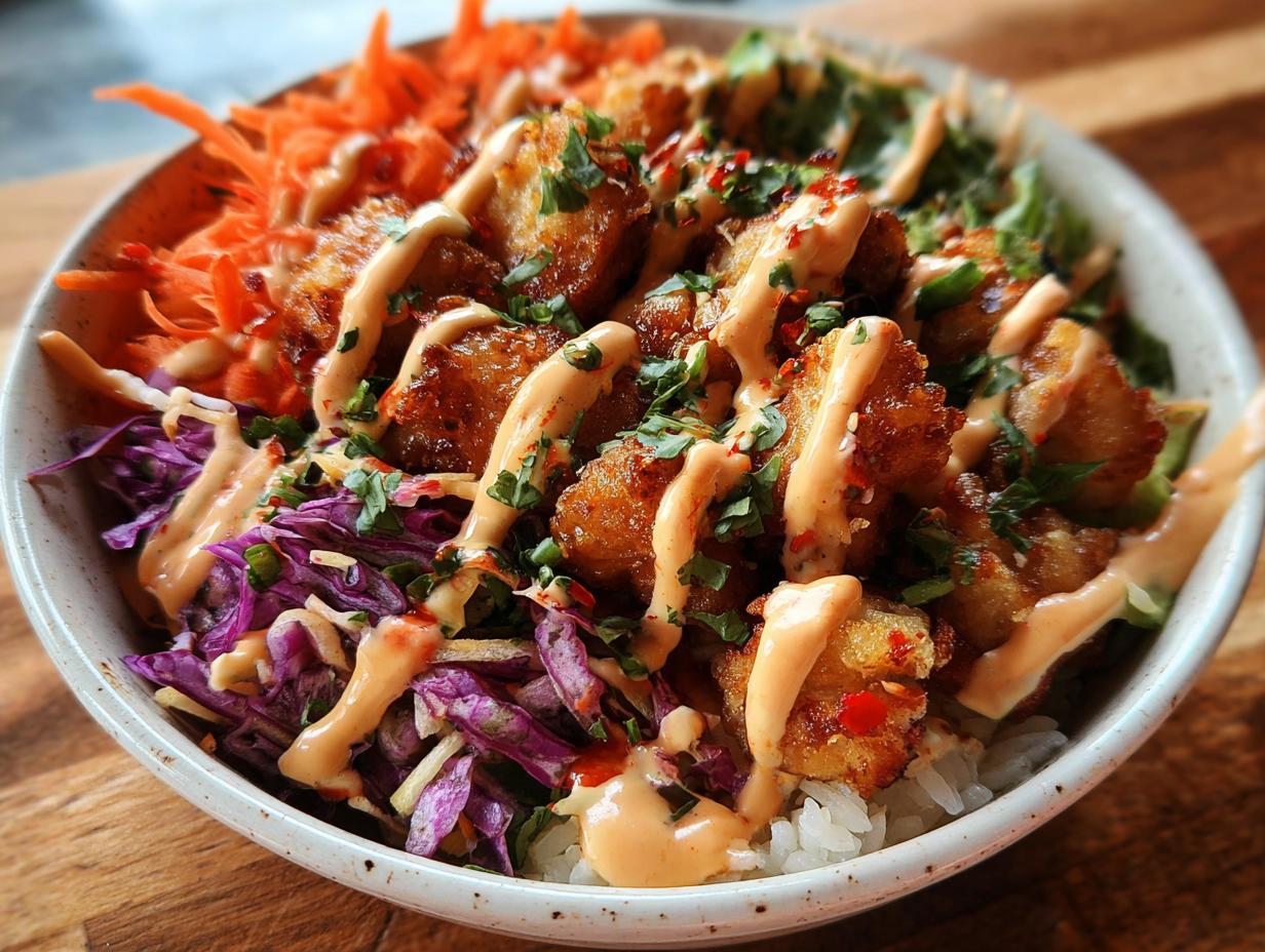 Bang Bang Chicken Bowl: Unforgettable Flavor in 30 Mins - Bang Bang Chicken Bowl - additional detail