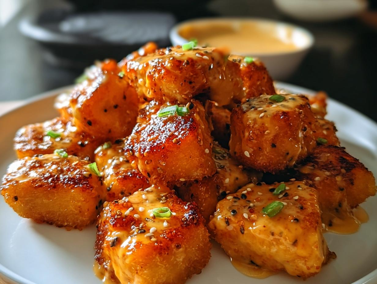 Bang Bang Salmon Bites: 1 Glorious Recipe - Bang Bang Salmon Bites - additional detail