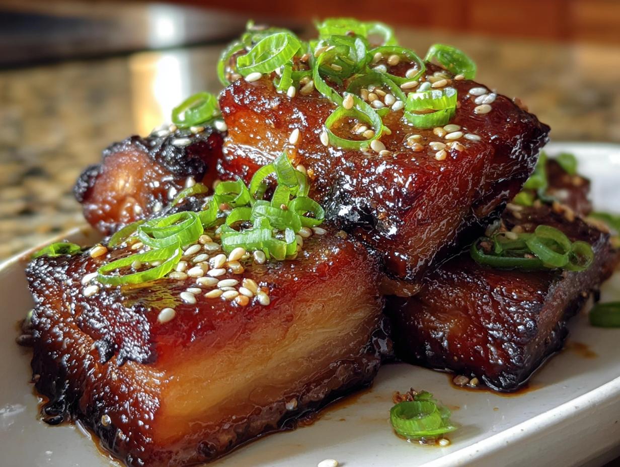 Caramelized Honey Glazed Pork