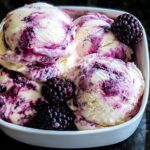 Chamomile Blackberry Ice Cream: 1 Amazing Treat 6 Chamomile Blackberry Ice Cream