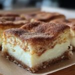 Sensational Churro Cheesecake Bars: 1 Heavenly Bite 6 Cinnamon Churro Cheesecake Bars