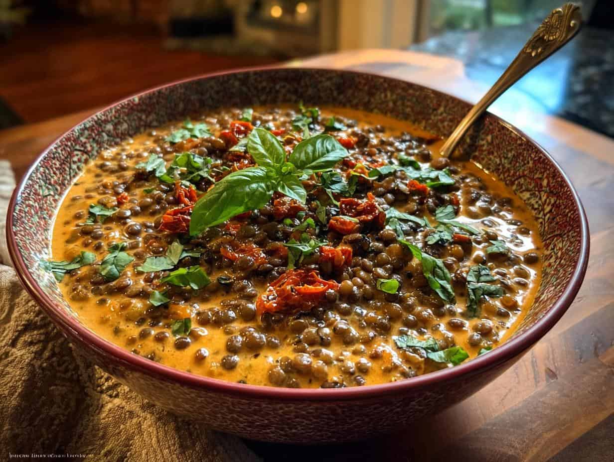 Creamy Marry Me Lentils: Divine Comfort - Creamy Marry Lentils - additional detail
