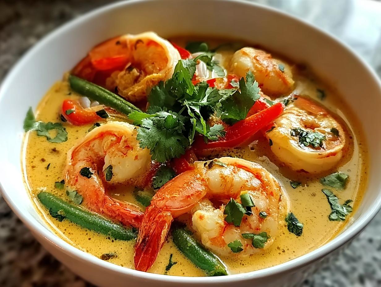 Creamy Thai Coconut Shrimp