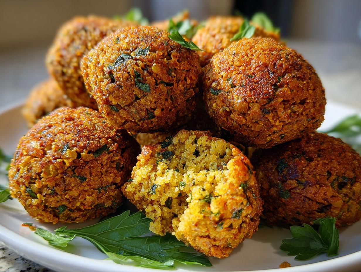Crispy Air Fryer Falafel