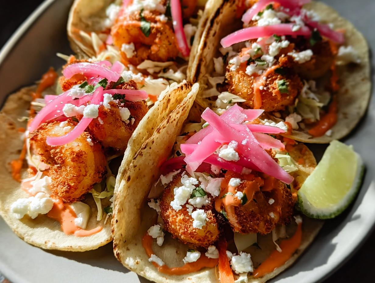 Crispy Baja Shrimp Tacos
