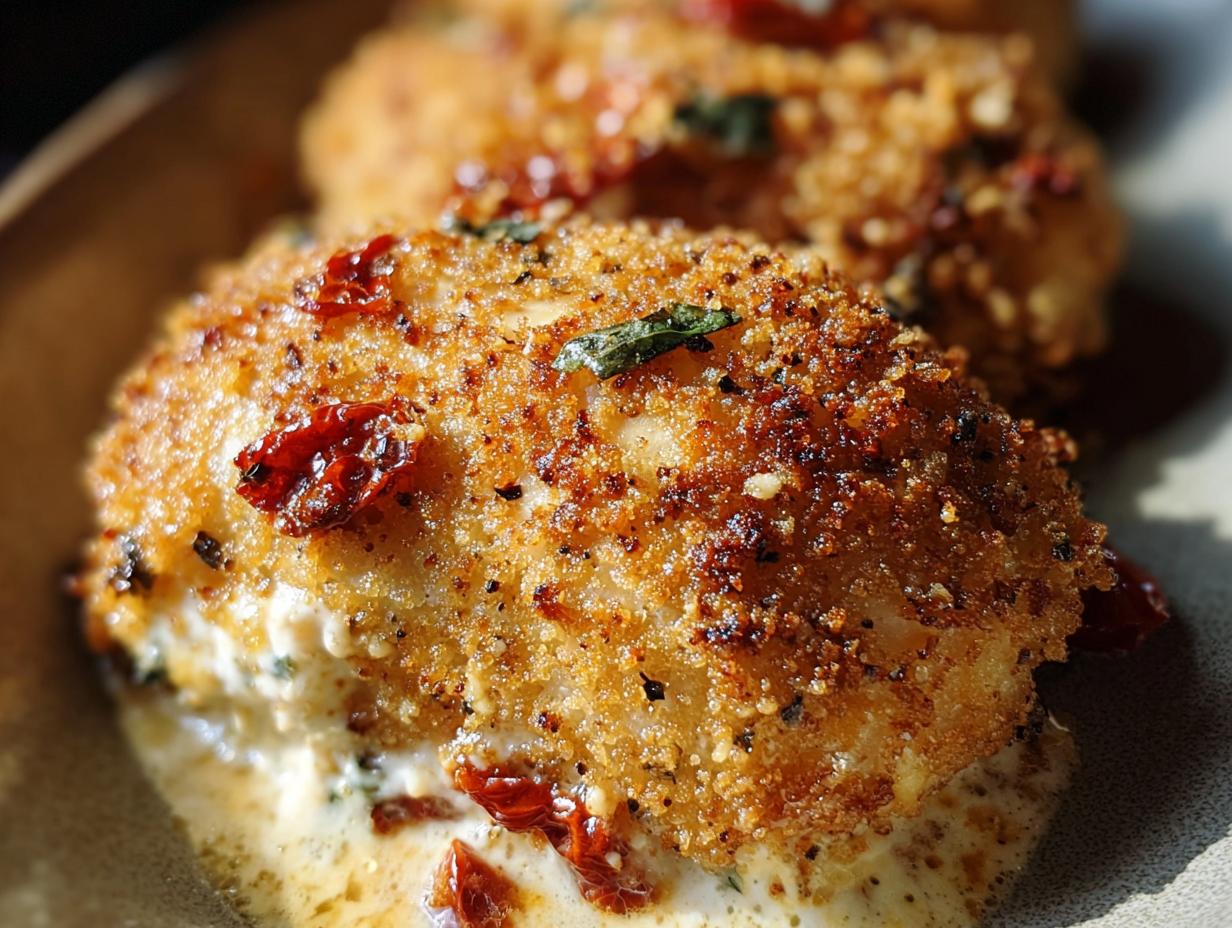 Crispy Chicken Goat Cheese: 4 Amazing Bites - Crispy Chicken Goat Cheese - additional detail