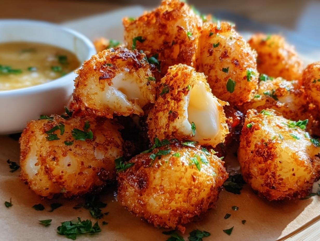 Crispy Lobster Bites Garlic
