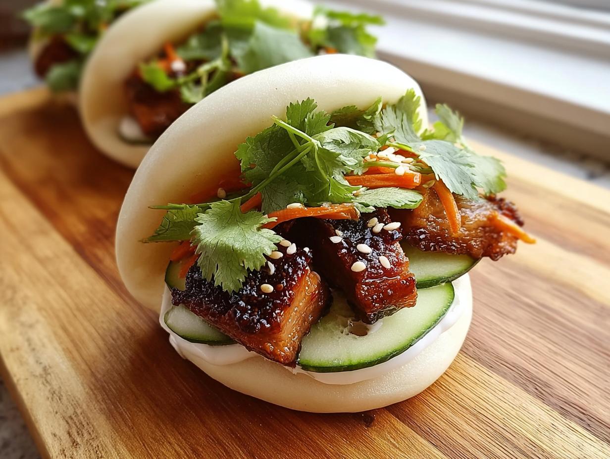 Crispy Pork Belly Bao