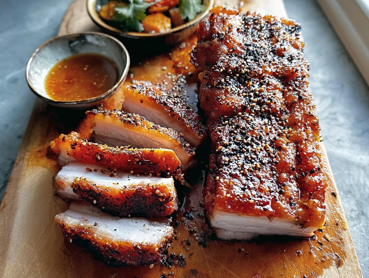 Crispy Pork Belly Fennel