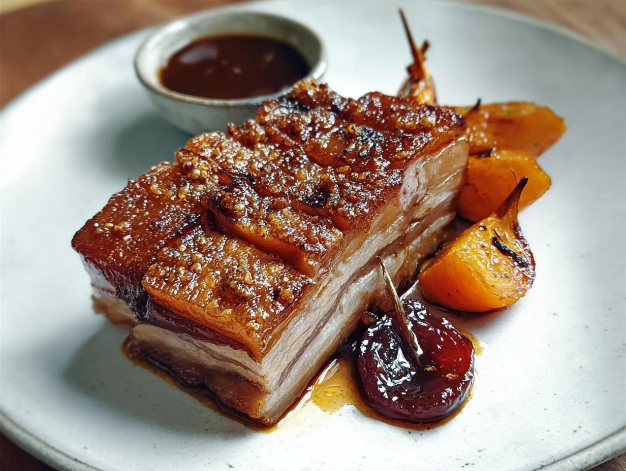 Crispy Pork Belly Spiced