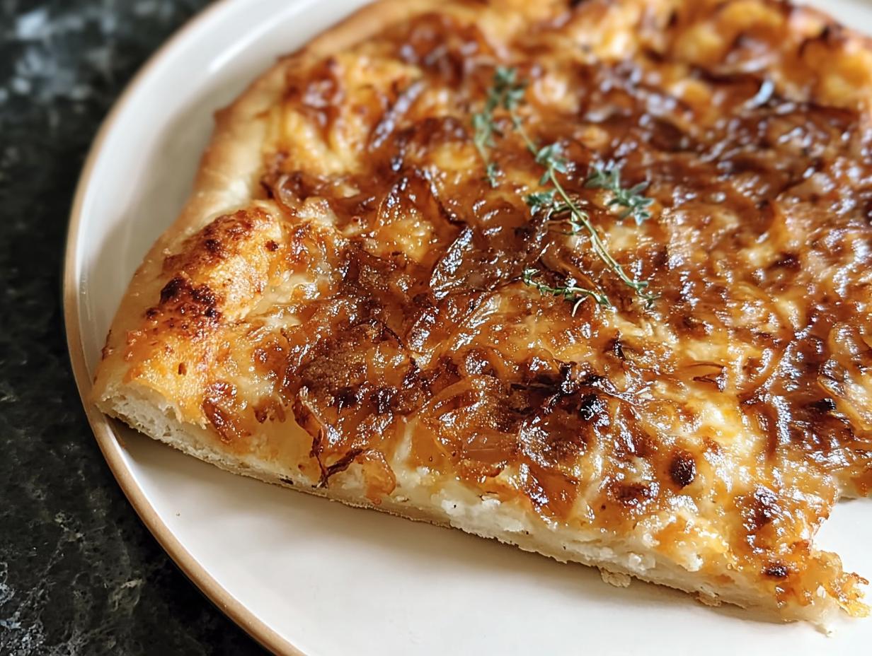 French Onion Gruyere Pizza Bliss - French Onion Gruyere Pizza - main visual representation