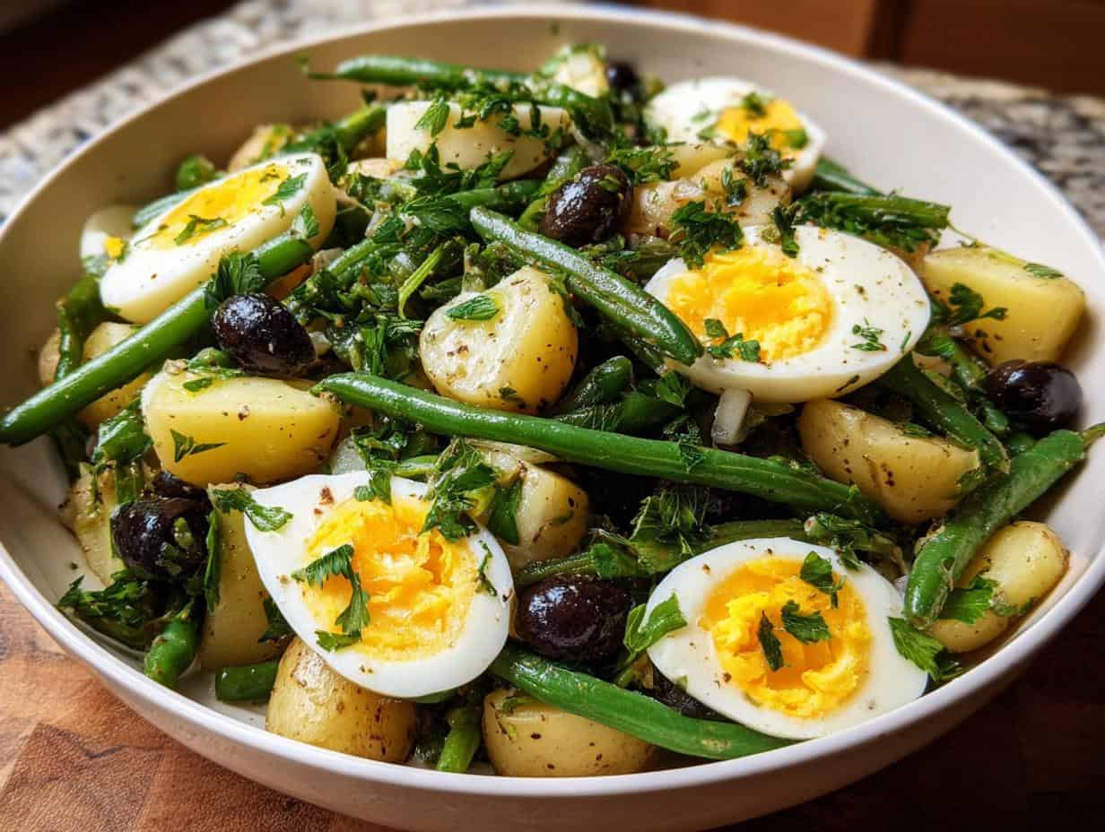 French Potato Green Bean: Amazing 2-Minute Prep - French Potato Green Bean - additional detail