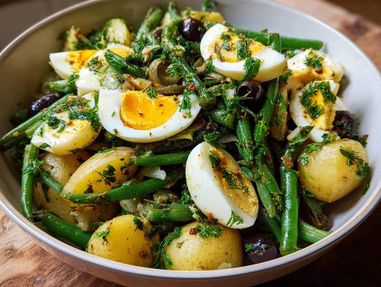 French Potato Green Bean: Amazing 2-Minute Prep - French Potato Green Bean - additional detail