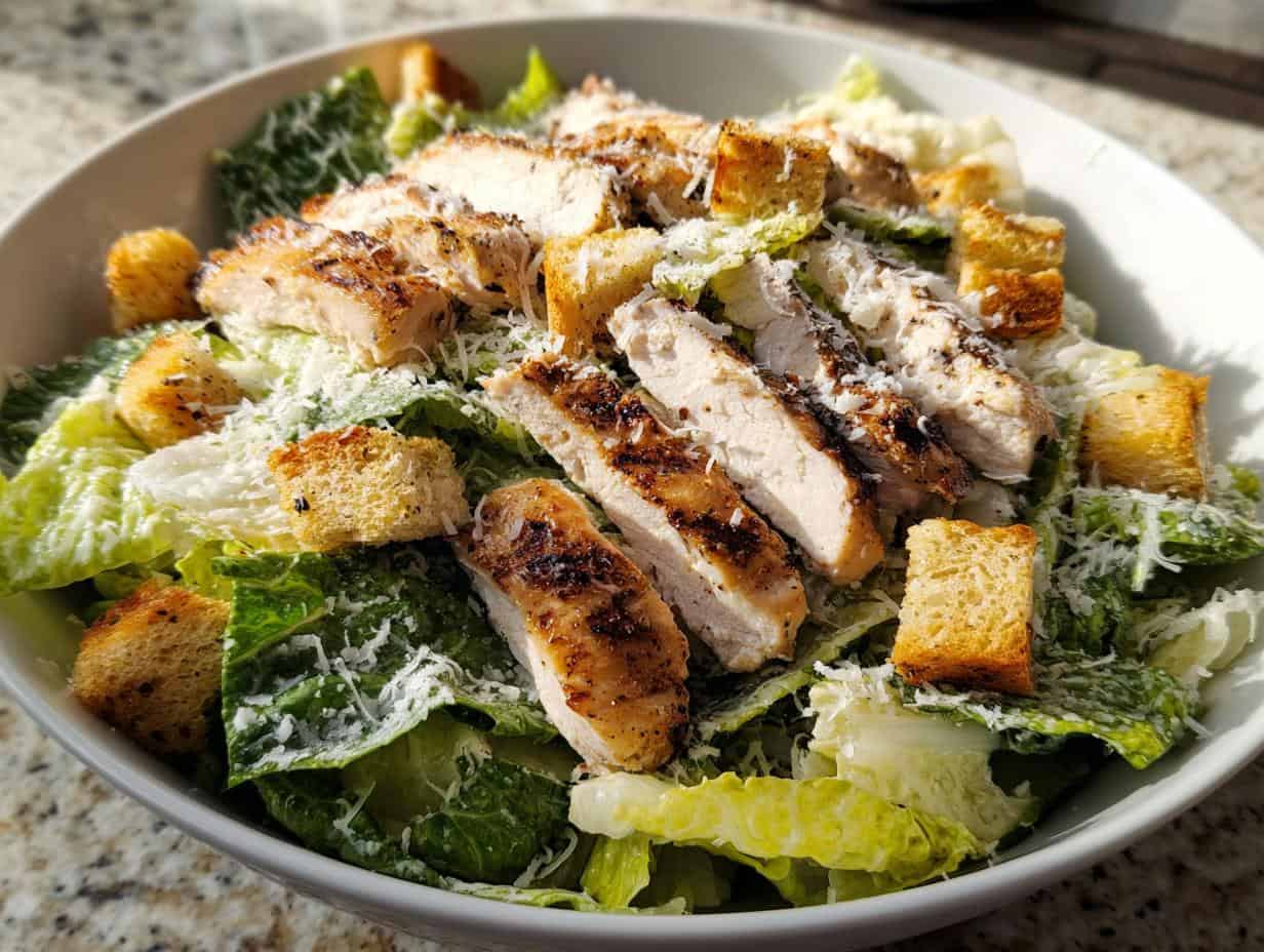 Grilled Chicken Caesar Salad: 2 Juicy Secrets - Grilled Chicken Caesar Salad - main visual representation