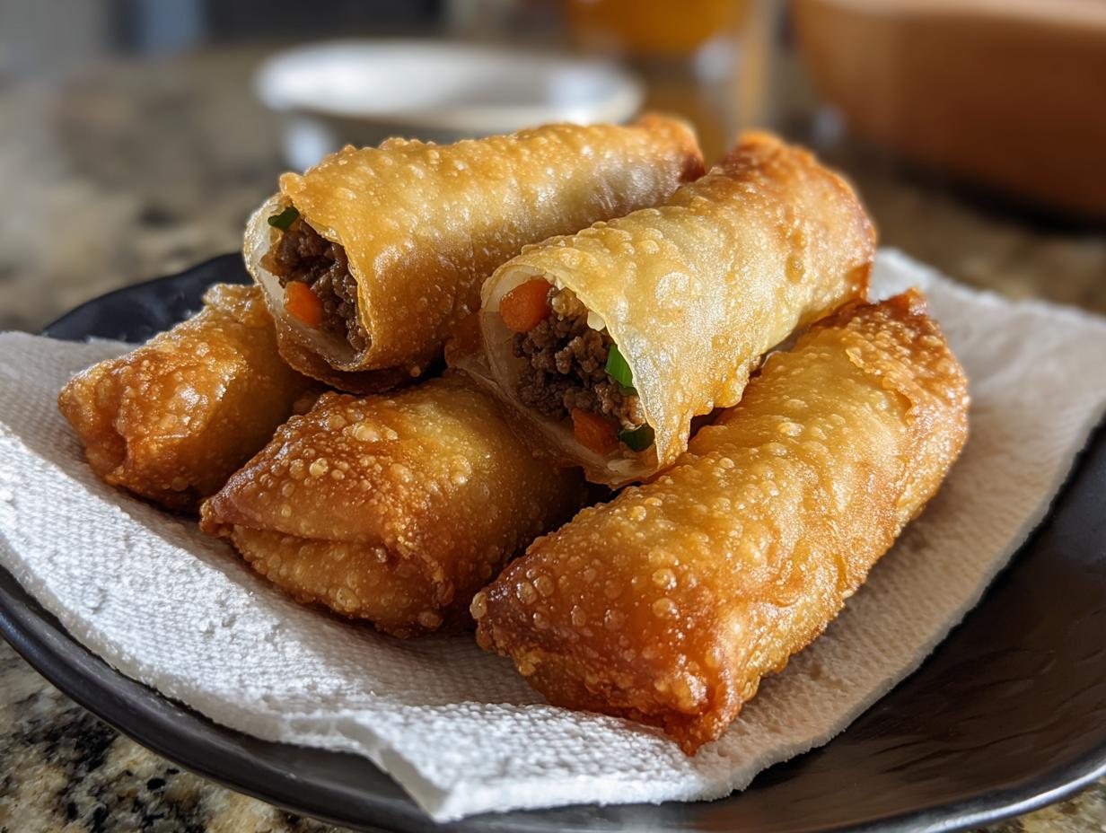 Korean Ground Beef Egg