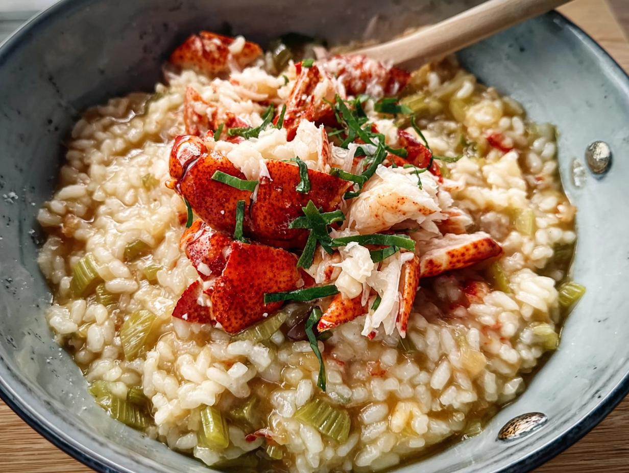 Maine Lobster Risotto Sauteed