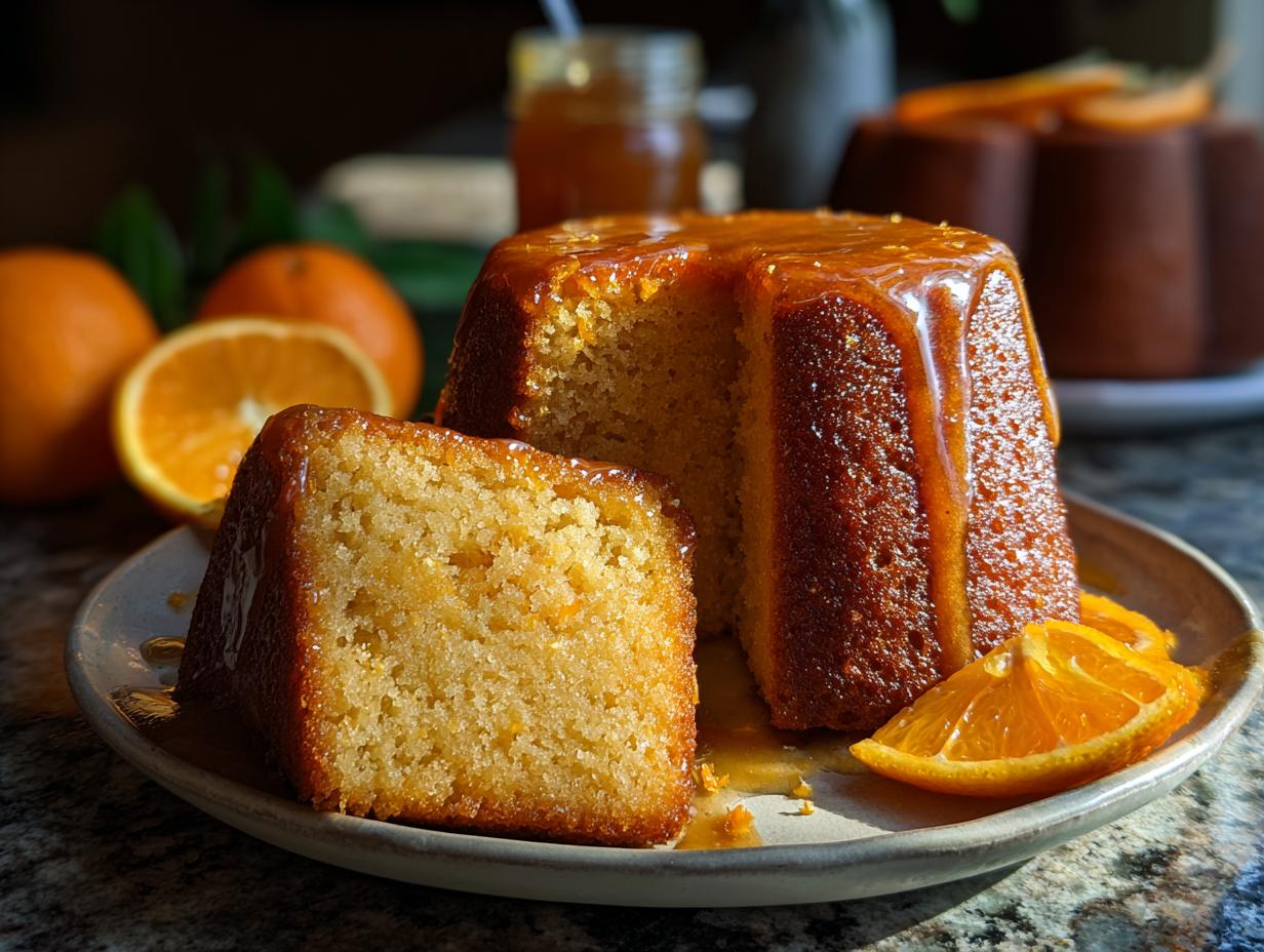 Orange Ginger Honey Cakes