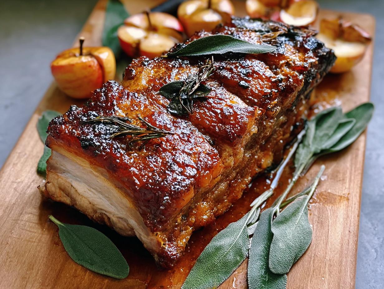 Sage Roasted Pork Belly
