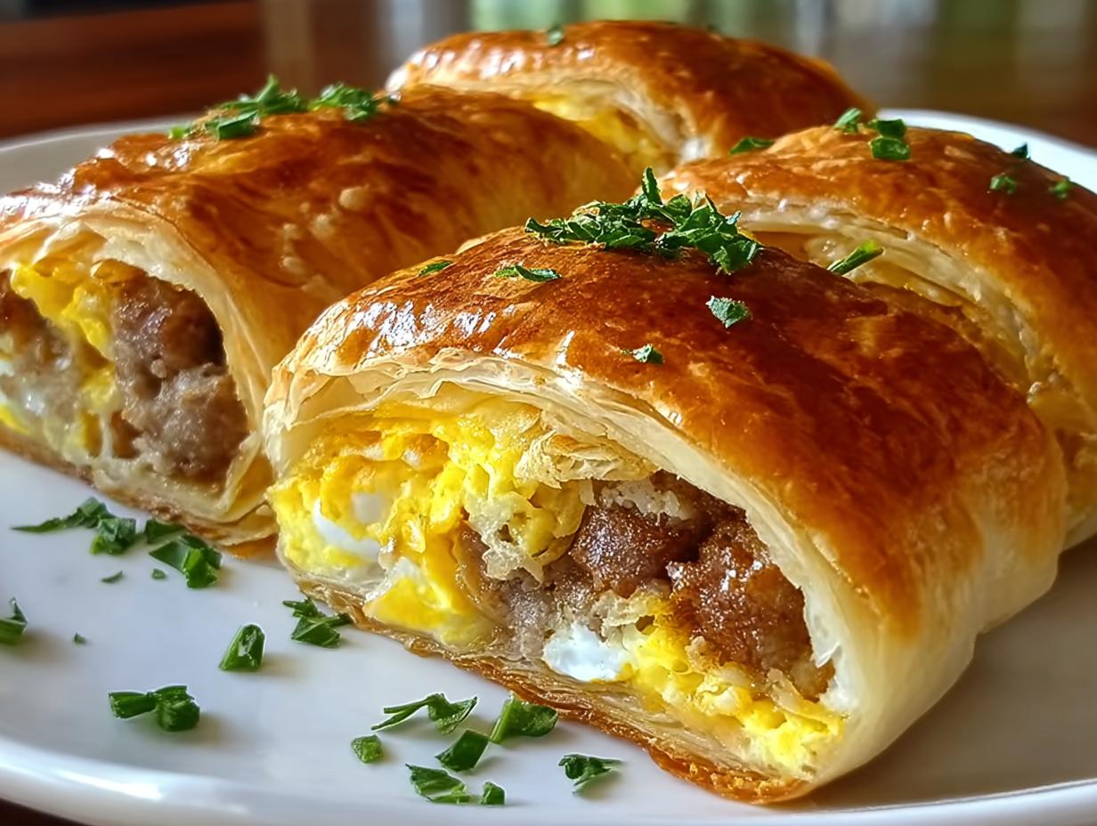Sausage Egg Breakfast Rolls: 6 Amazing Recipes - Sausage Egg Breakfast Rolls - additional detail