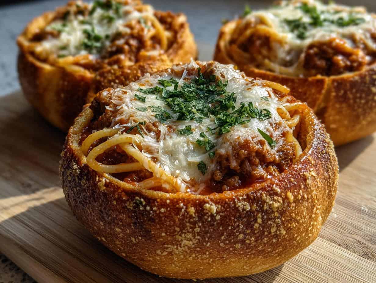 Spaghetti Garlic Bread Bowls: 7 Sensational Tips - Spaghetti Garlic Bread Bowls - additional detail